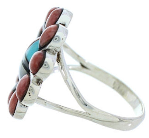 Southwest Sun Multicolor Ring Size 5-1/2 YS72070
